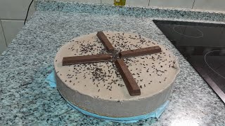 Recetatutorial Tarta de kit kat  sin horno  Te enseñamos hacerla riquísima [upl. by Terag]