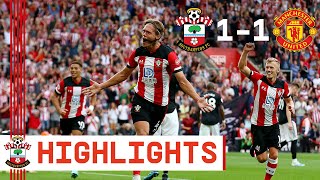 FULL HIGHLIGHTS Southampton 11 Manchester United [upl. by Nennerb]