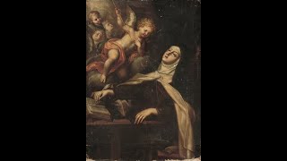 Transverberation of Teresa of Avila 27 August The Mystical Marriage and the Fiery Wound of Love [upl. by Jesh]