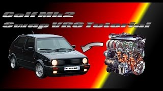 TUTO GOLF MK2 SWAP VR6 [upl. by Jit]