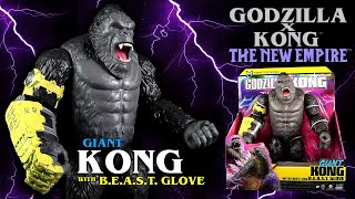 Godzilla x Kong ™ The New Empire ™ Giant Kong mit BEAST Glove  Playmates Toys ® Monsterverse [upl. by Sayers283]