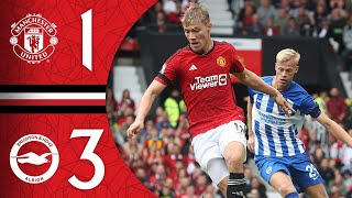 Manchester United 13 Brighton  Match Recap [upl. by Aredna]