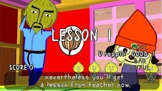 Parappa The Rapper Stage 1  Chop Chop Master Onion Walkthrough [upl. by Ajax]