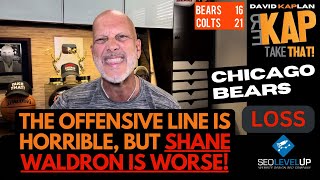 REKAP 🏈 Chicago Bears 2116 Loss to the Colts  Offensive line horrible  Shane Waldron is worse [upl. by Aztilay]