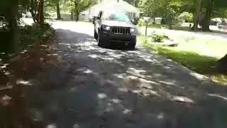 2012 Jeep Grand Cherokee Limited 57 L Kooks Headers w Borla exhaust [upl. by Doss428]