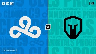 C9 v IMT Week 3 Day 1 LCS Spring Split Cloud9 v Immortals 2024 reupload [upl. by Ennaisoj]