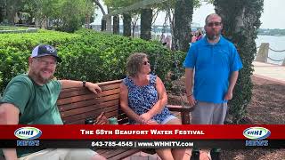 WHHI NEWS  68th Annual Beaufort Water Festival  2024 On Location  WHHITV [upl. by Ahsad]