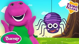 Itsy Bitsy Spider  Animal and Insect Song for Kids  Barney the Dinosaur [upl. by Thorne52]