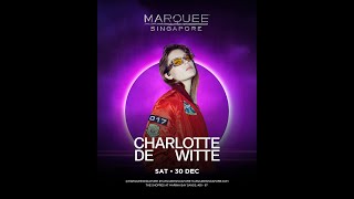 Charlotte de Witte  Marquee Singapore 30 Dec 2023 [upl. by Eibbor756]