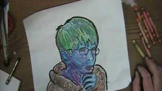 4th  6th Grade Expressionism and SelfPortraits [upl. by Kaitlynn]