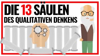 Die 13 Säulen des qualitativen Denkens nach Mayring 🏛️ [upl. by Prasad]