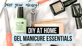 DIY Gel Nail Supplies  Beginner Basics  Save your money [upl. by Gregor]