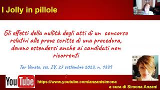 Gli effetti della nullità degli atti di un concorso si estendono anche ai candidati non ricorrenti [upl. by Ygief760]