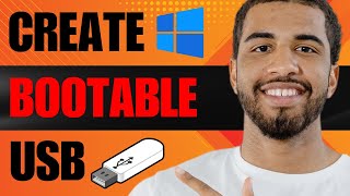 How to Create Windows 10 Bootable USB Flash Drive 2024 [upl. by Zingale753]