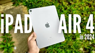 iPad Air 4 in 2024  WORTH IT Review [upl. by Yecaj]