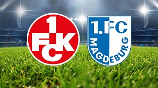 3 Liga 1 FC Kaiserslautern – 1 FC Magdeburg ReLive  SWR Sport [upl. by Eduj]