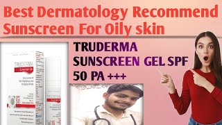 TRUDERMA SUNSCREEN GEL SPF 50 PAHow use DirectionsSide effects combination Skin shorts [upl. by Atilam]