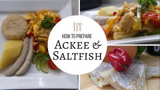 How To Cook Ackee and Saltfish  Lesson 6  Jamaican Style  Morris Time Cooking [upl. by Haidabej]