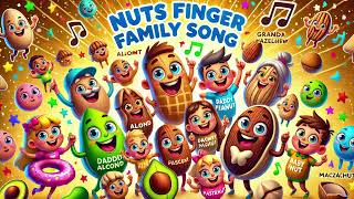 Finger Family Nuts Song [upl. by Ydak]