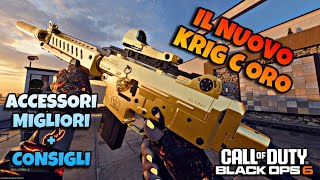 Il Nuovo KRIG C ORO Accessori e consigli Gameplay CoD BO6 [upl. by Atahs]