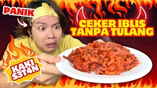 MUKBANG CEKER PEDAS SMAPAI JADI AYAM PERTAMA KALI MAKAN DAKBAL [upl. by Sherman]