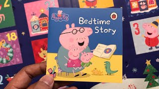 06 Bedtime Story Peppa Pig Christmas Advent Calendar 24 Books  Read Aloud Books for Children [upl. by Liag646]