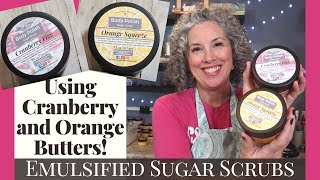 How to Make Luxury Cranberry and Orange Sugar Scrubs [upl. by Derfniw343]