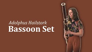 Adolphus Hailstork Bassoon Set [upl. by Neerak]