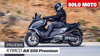 Kymco AK 550 Premium  Prueba  Review en español [upl. by Fawn912]