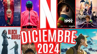 Estrenos Netflix DICIEMBRE 2024 Películas y Series [upl. by Kissiah]