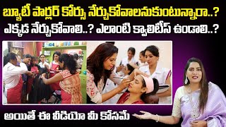 Beautician Makeup Course  Beautician Course Training Full Details  Rose Gold Beauty Parlours [upl. by Ahtoelc646]