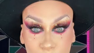 Aspiring beauty influencer gives a tutorial on drawing arched eyebrows  WooGlobe [upl. by Carisa]