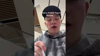 Pinkberry Frozen Yogurt Review pinkberry frozenyogurt foodreview mukbang fyp [upl. by Barraza489]