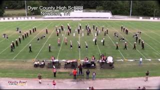 Dyer County at Band Competition in Huntingdon 1OCT2016 [upl. by Rivkah]