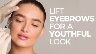 Lift Eyebrows for a Youthful Look [upl. by Ahsiryt]