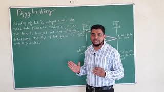 Piggybacking Protocol Hindi  Elementary Data Link Protocols in Computer NetworkingDLL Protocol [upl. by Rozella]