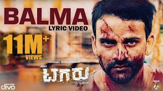 Tagaru  Balma Lyric Video  Shiva Rajkumar Dhananjay  Bhavana Manvitha  Charanraj [upl. by Oilicec]