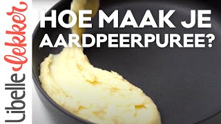 Hoe maak je aardpeerpuree [upl. by Ardisj702]