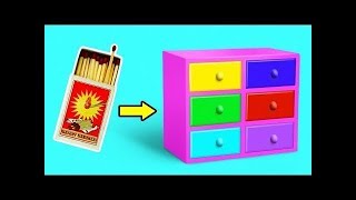 22 DIYs SIMPLES PARA UMA CASINHA DE BONECAS EM MINIATURA [upl. by Mcclary224]