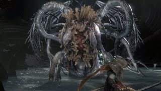 Bloodborne Ebrietas Daughter of the Cosmos Boss Fight 1080p [upl. by Hgielrebmik]