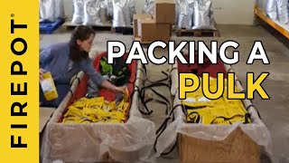 Packing pulks for Antarctica with 440 Firepot meals [upl. by Ahsian32]