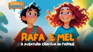 🏞️ A Aventura Criativa de Mel e Rafa no Parque Corridas Caça ao Tesouro e Muita Diversão  🎉 [upl. by Siaht]