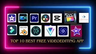 Top 10 Free Videoediting App for pc windows 78910 [upl. by Dimond668]