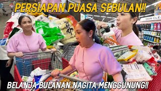 NEMENIN NAGITA BELANJA BULANAN SETROLLY PENUH KALAP SAMPE JAJANAN PUN DIBORONG ABIS [upl. by Lenora]