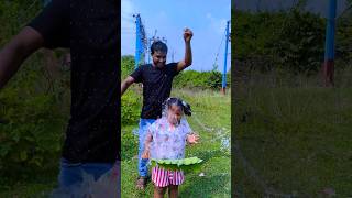 Water Balloon 🎈Or Misti 🤣 mistihappylifestyle shorts viral trending funny shortsviral [upl. by Wilonah]