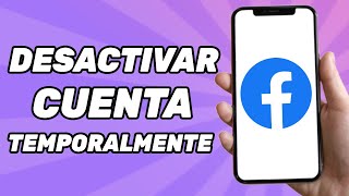 Cómo Desactivar Una Cuenta de Facebook Temporalmente [upl. by Akitan]