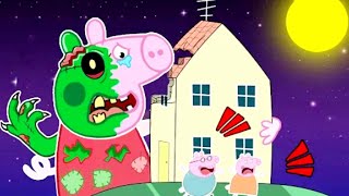 How Peppa pig turns into a Zombie Peppa Pig X Roblox Funny Animation [upl. by Werna399]