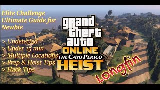 Cayo Perico Heist  GTA V Online for Newbie Ultimate Guide [upl. by Selina]