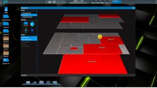 3D floor visualization in the JavaFX PiDome client [upl. by Lody]