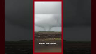 Tornado rips through Clewiston as Hurricane Milton lashes Florida [upl. by Latonia]